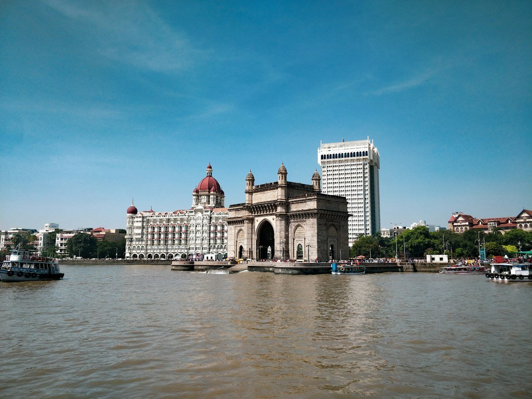 Mumbai Gateway of India and city skyline for Maha Khoj business directory