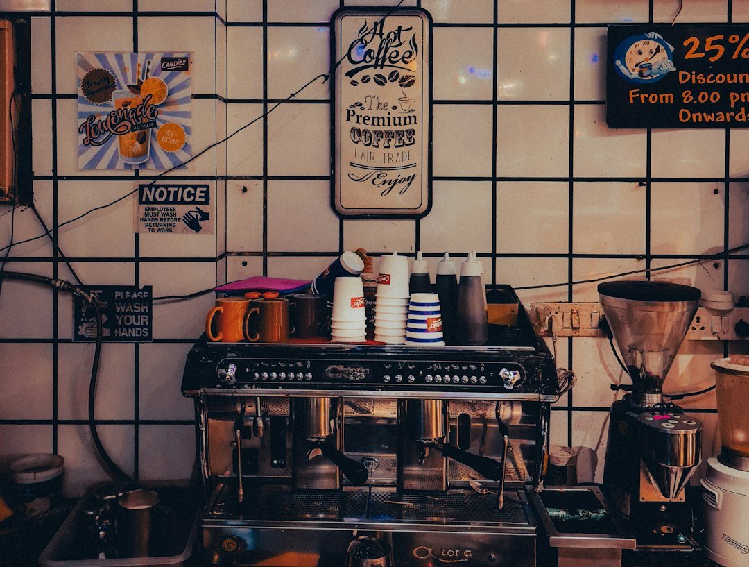 Coffee business workspace representing new local businesses in Mumbai
