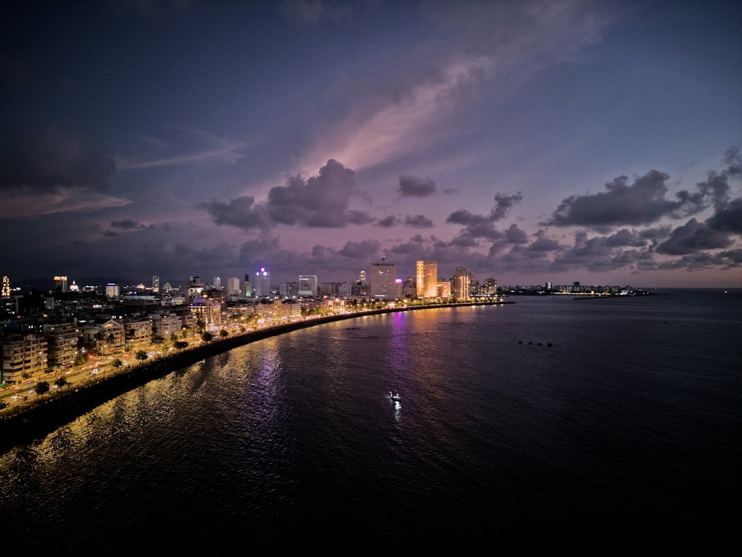 Mumbai Marine Drive skyline representing local businesses and economic activity